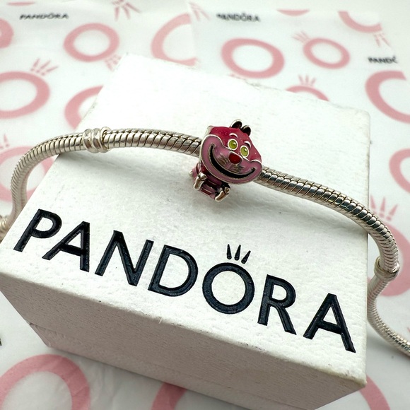 Disney Parks 2025 Cheshire Cat Charm PANDORA - Picture 1 of 4